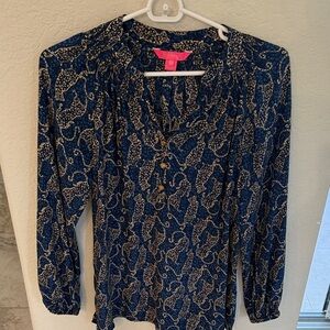 Lilly Pulitzer Elsa Silk Top